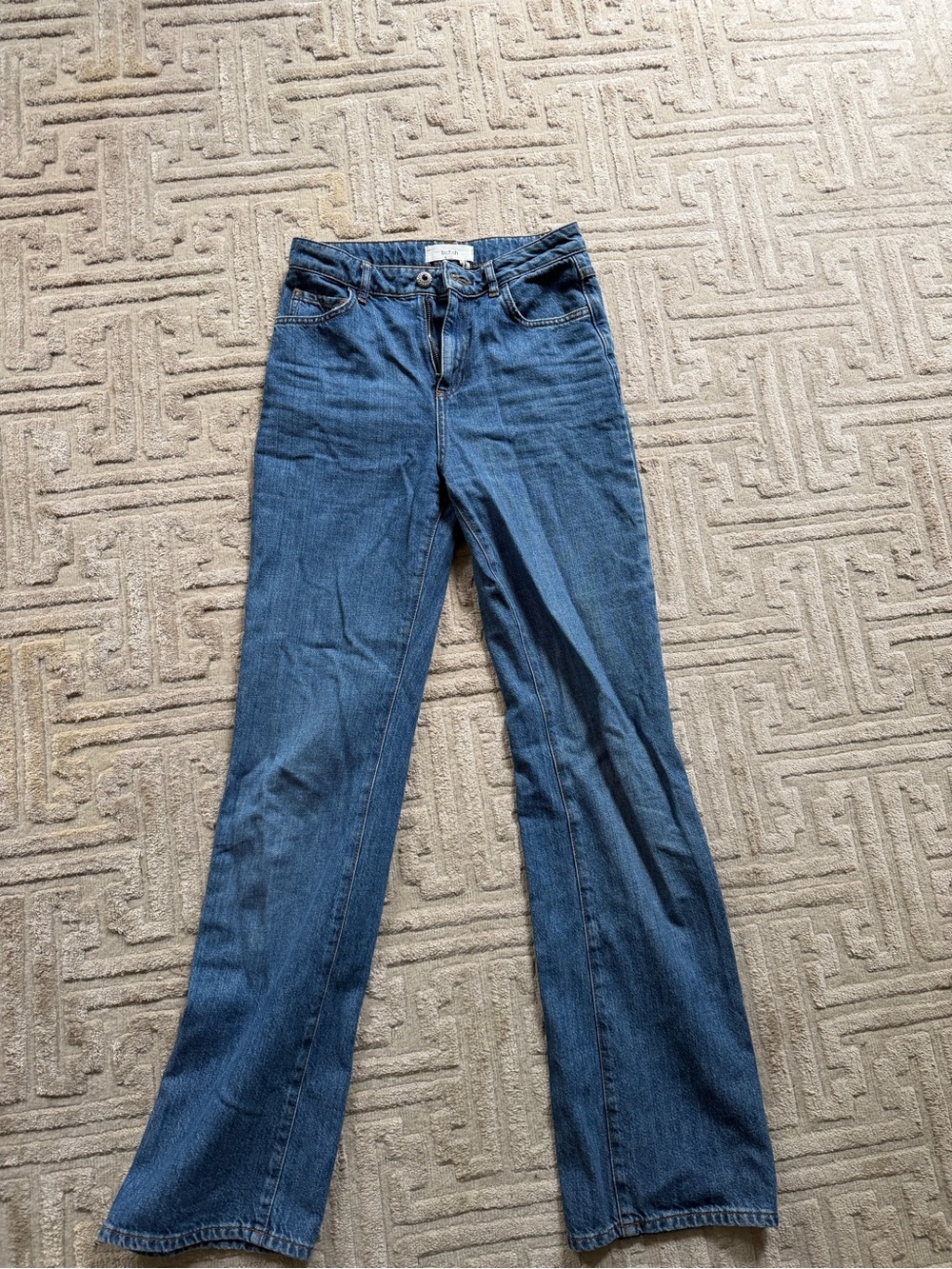 BA&SH Classic High-Rise Women's Blue Jeans